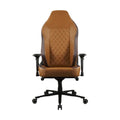 **Chaise de bureau ergonomique en cuir synthétique avec support lombaire**